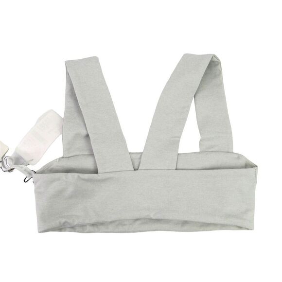 WellBeing + BeingWell LoungeWell Calla Sports Bra in Sky Grey Heather XXS - Picture 4 of 8